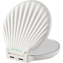 まーさん専用【正規品】オーシャンG#-20✨10インチケース付き❗️ Amazon.com: Makefango Shell Compact Mirror with Light, 2X