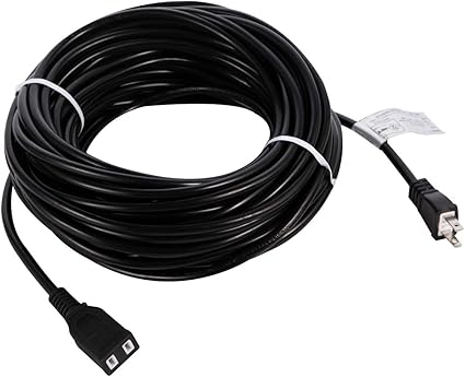 Amazon Co Jp 延長コード 作業用 ソフトタイプ 電源ケーブル 電工 園芸機械用 15a m 1500w トラッキング火災予防 パソコン 周辺機器