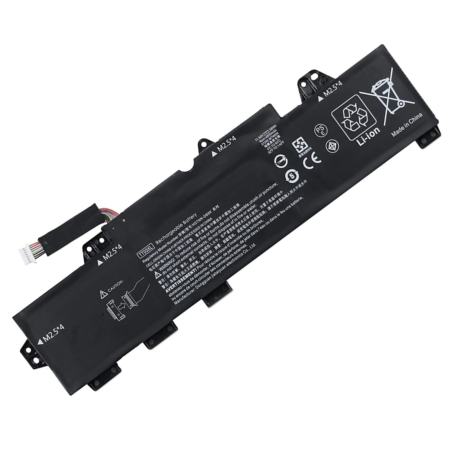 XITAIAN 11.55V 56Wh TT03XL Replacement Battery for HP HSN-I13C-5 HSTNN-LB8H 933322-855 932824-421