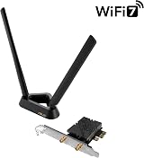 ASUS PCE-BE92BT BE9400 WiFi 7 PCIe Adapter Bluetooth 5.4 OFDMA Tri-Band view 2