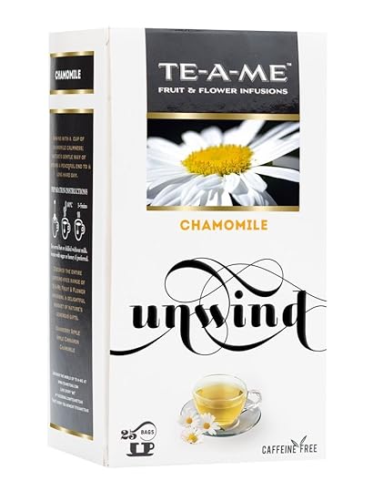 TE-A-ME Chamomile Infusion, 25 Tea Bags (2 Flavored Bags Free)