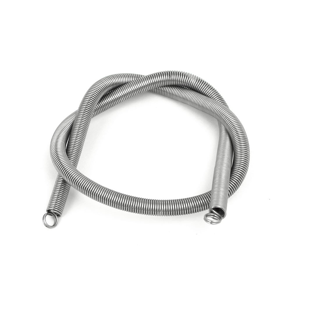 Sourcingmap 0.6mmx5mmx300mm 304 Stainless Steel Tension Spring Silver Tone