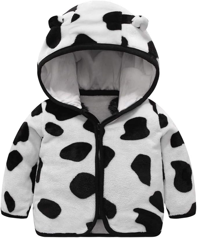 Ruji ルジ 子供コート 女の子 パーカー 男の子 子供着ぐるみ ジャケット コート ジャケット 長袖 フード付き キッズ 歩行服 防寒 防風 ボア もこもこ 可愛い アウター 秋冬 厚い 上着 前開き ふわふわ カジュアル 70 130cm コート ジャケット 通販 Amazon