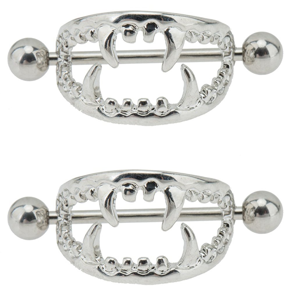 0 gauge nipple piercing