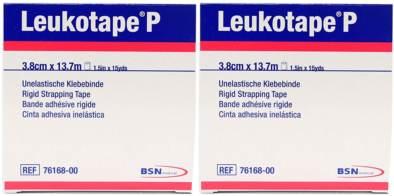 Leukotape P Sports Tape - 1.5" x 15 Yards - Pack of 2: Industrial & Scientific