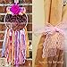 Masokan Lace Trim Ribbons by The Yard for DIY Crafts Women Clothing and Baby Girls Hair Accessories (1.77 inch, 20 Yards, 1 Yard of Each Color)
