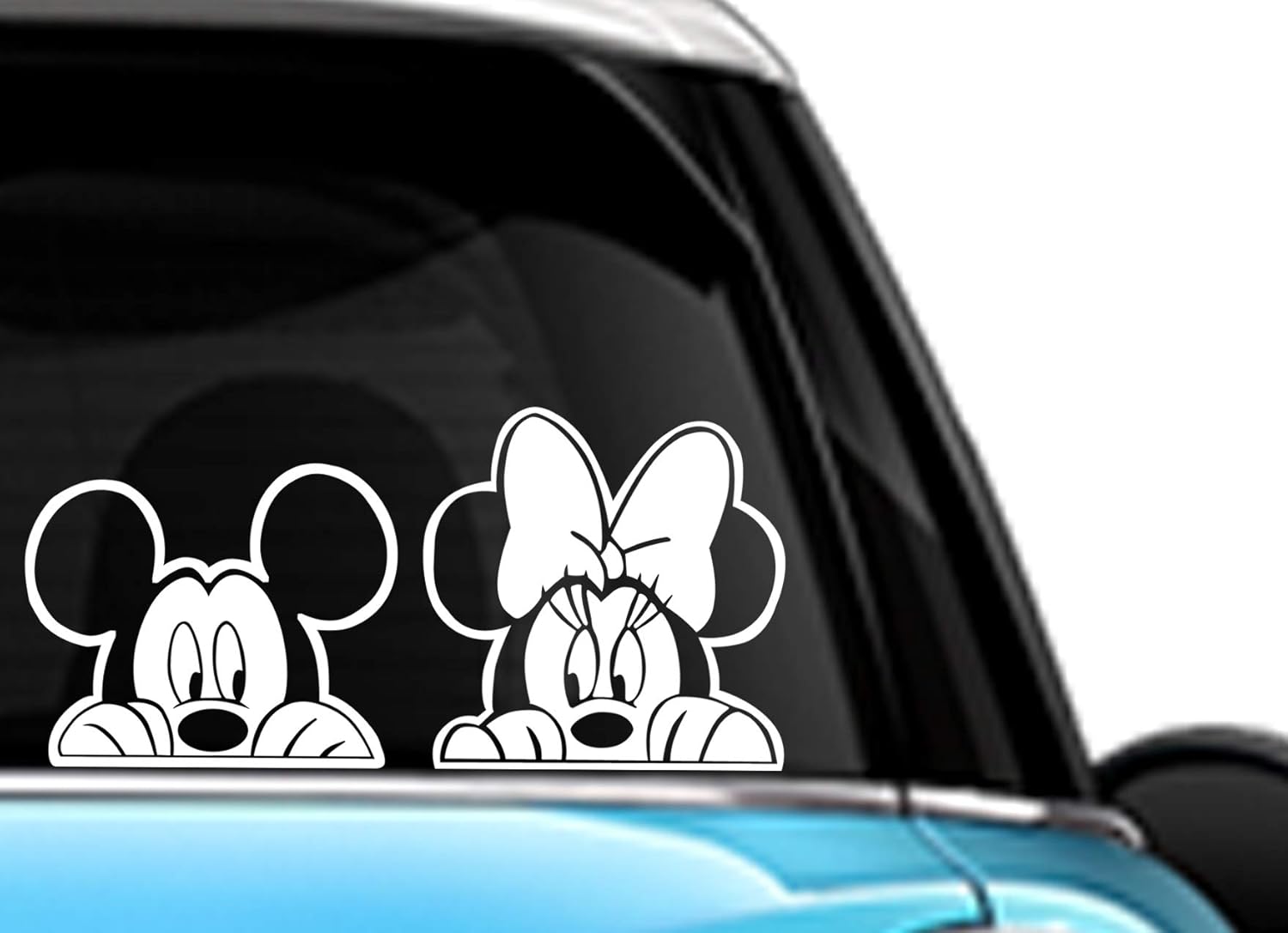 Mickey Mouse and Minnie Mouse Automotive Decal/Bumper Sticker, Decals