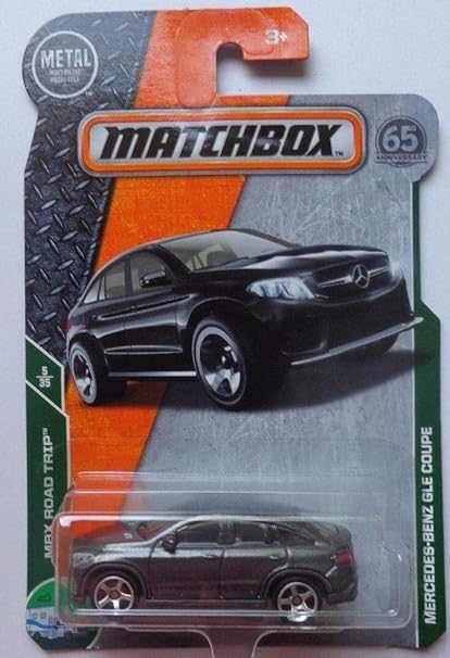 Matchbox Mattel 2018 Mbx Road Trip Mercedes Benz Gle Coupe Metallic Gray