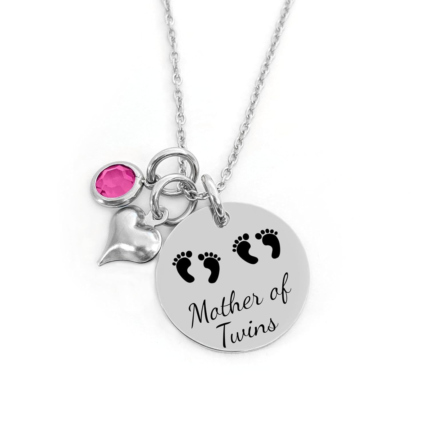mother of twins necklace