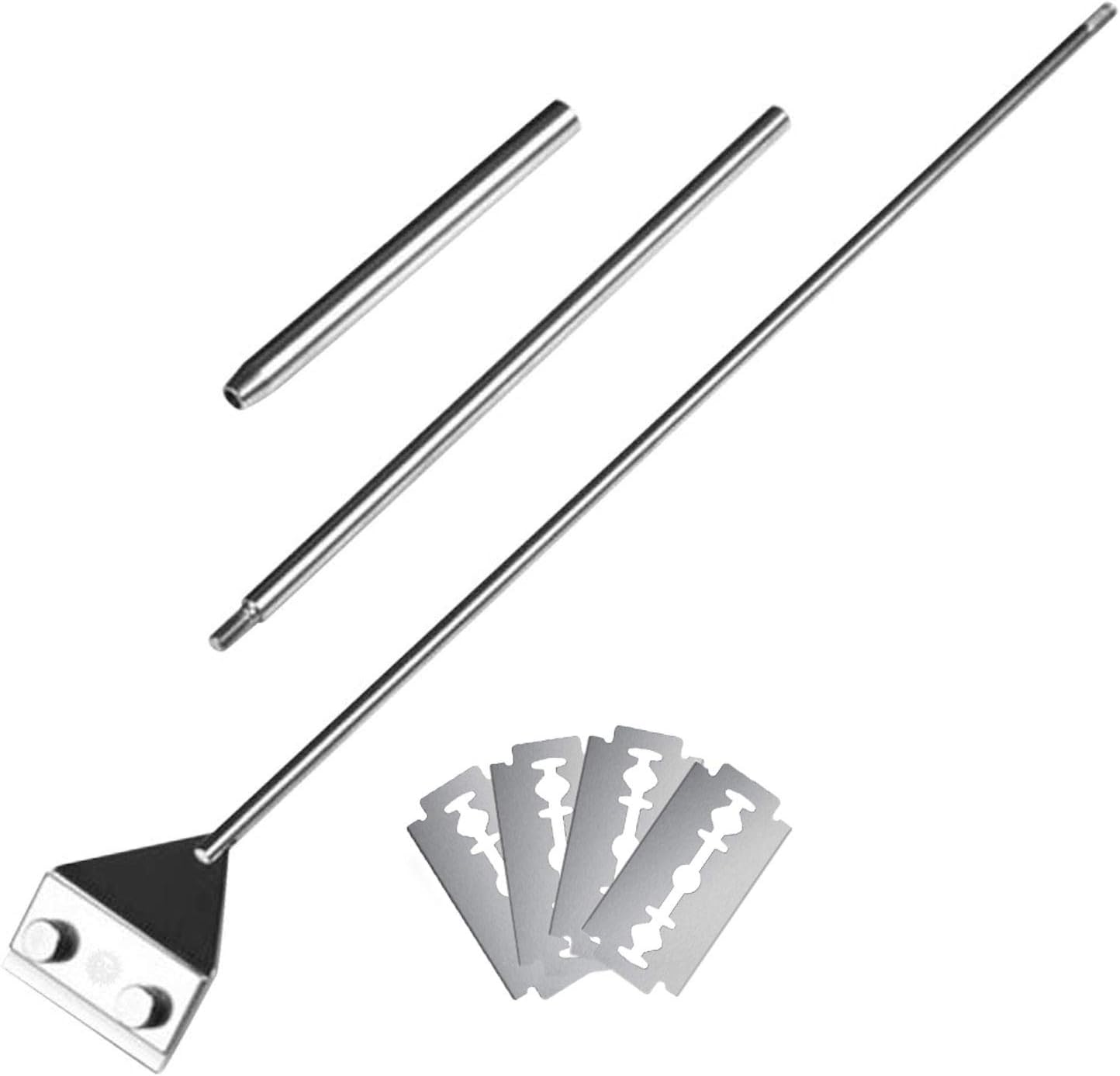 Sungrow Aquarium Glass scrubber, Long Handheld Tool Reduces Scrubbing Time to Half, Keep Hands Dry, Removes Thickest Residue, Frequent Tank Maintenance: Health & Personal Care