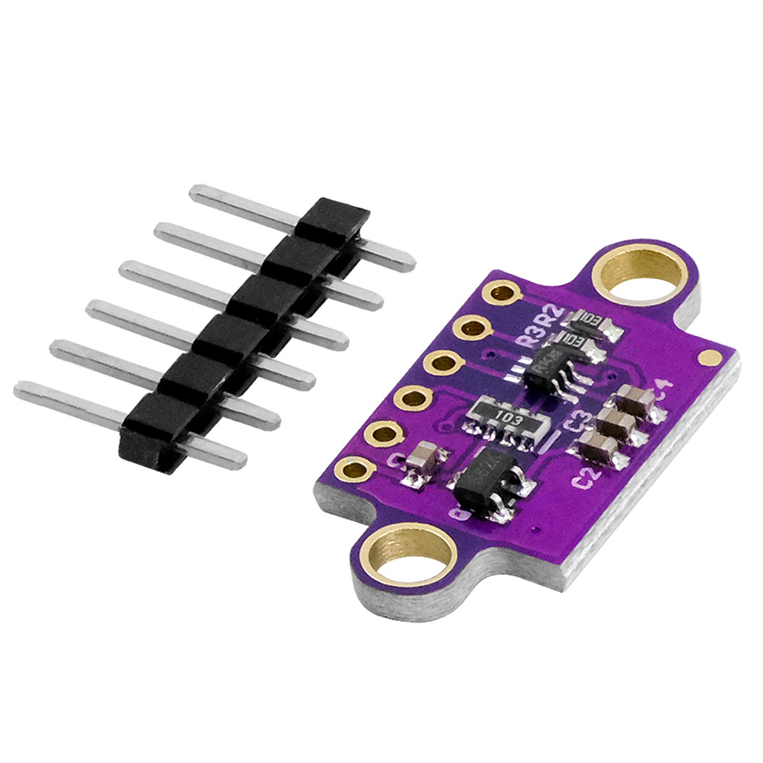 AZDelivery VL53L0X Time-of-Flight GY-VL53L0XV2 Long Distance Measurement Sensor Breakout 940nm GY-530 ToF Laser Range Finder 2.8V 3.3V 5V I2C IIC compatible with Arduino Including E-Book!