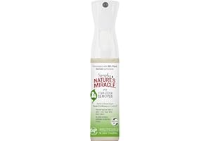 NATURE'S MIRACLE Simply Nature’s Miracle Pet Stain & Odor Remover, 10 Ounces, Bio-Enzymatic Formula With Odor-Neutralizing Technology