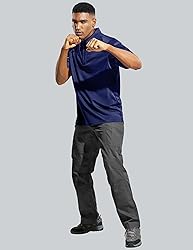 MIER Men's Outdoor Performance Tactical Polo Shirts