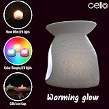 Cello Tealight Wax Melt & Oil Burner Porcelain Gift Nan Burner view 4
