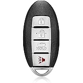 Car Key Fob Remote Keyless Entry Control CWTWB1U787 433MHz 4 Button Replacement for 2011-2019 Infiniti M56 M37 M35 M35h QX56 Q70 Q70h Nissan Armada