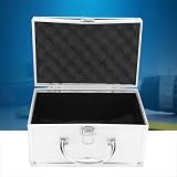 Genericer Aluminum Alloy Portable Tool Box Lockable Storage Display Case view 3