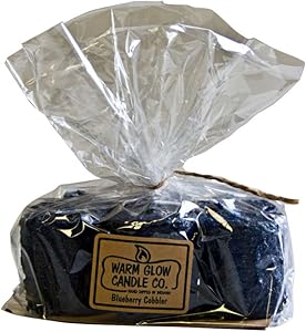Warm Glow Candle Company Blueberry Cobbler 6 Pack Votive Candles