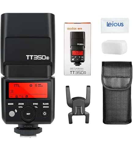 Godox Lux Master Retro Camera Flash GN25 Color Touch Panel - View #5