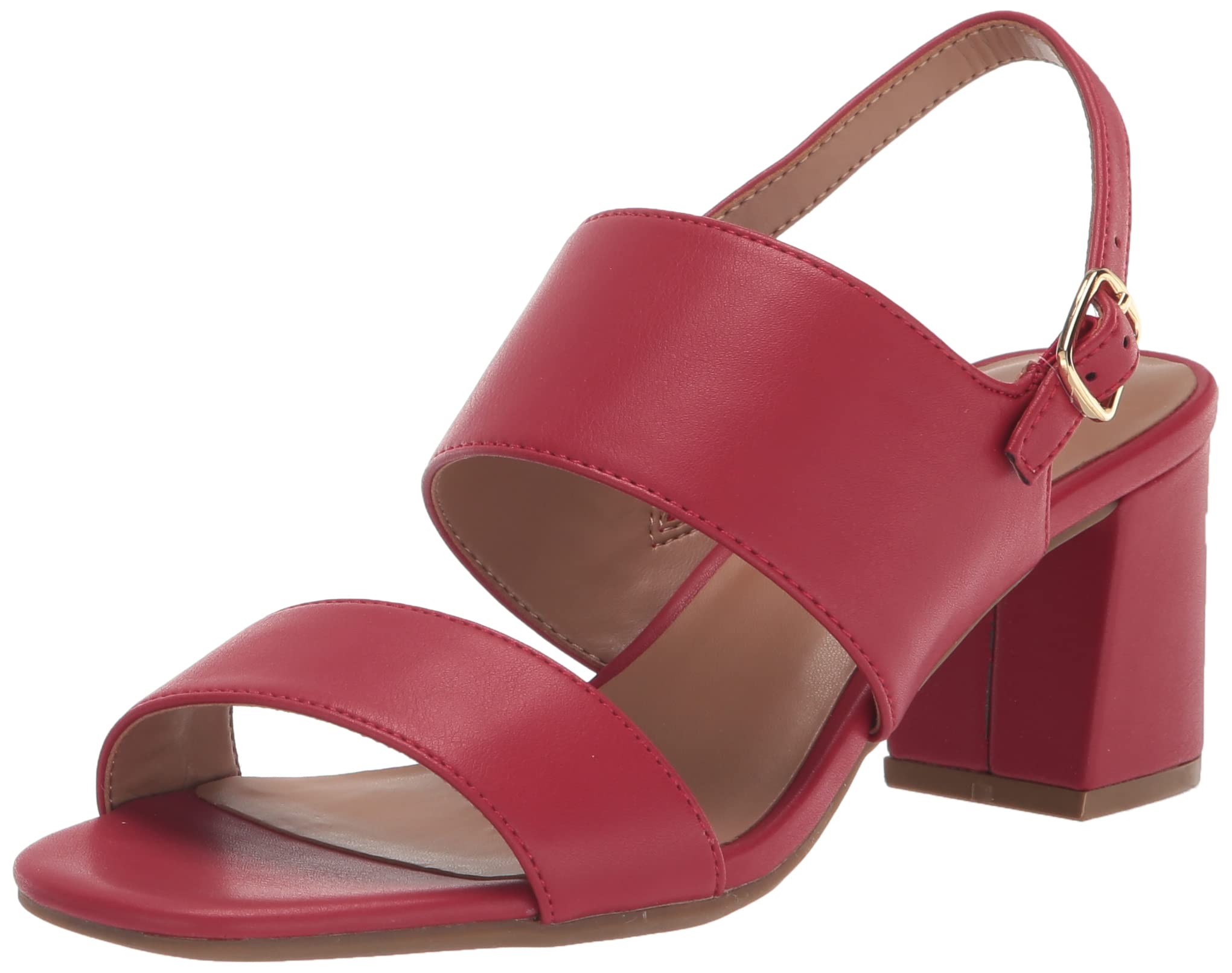 Aerosoles Women’s EMMEX Heeled Sandal, Red, 10.5