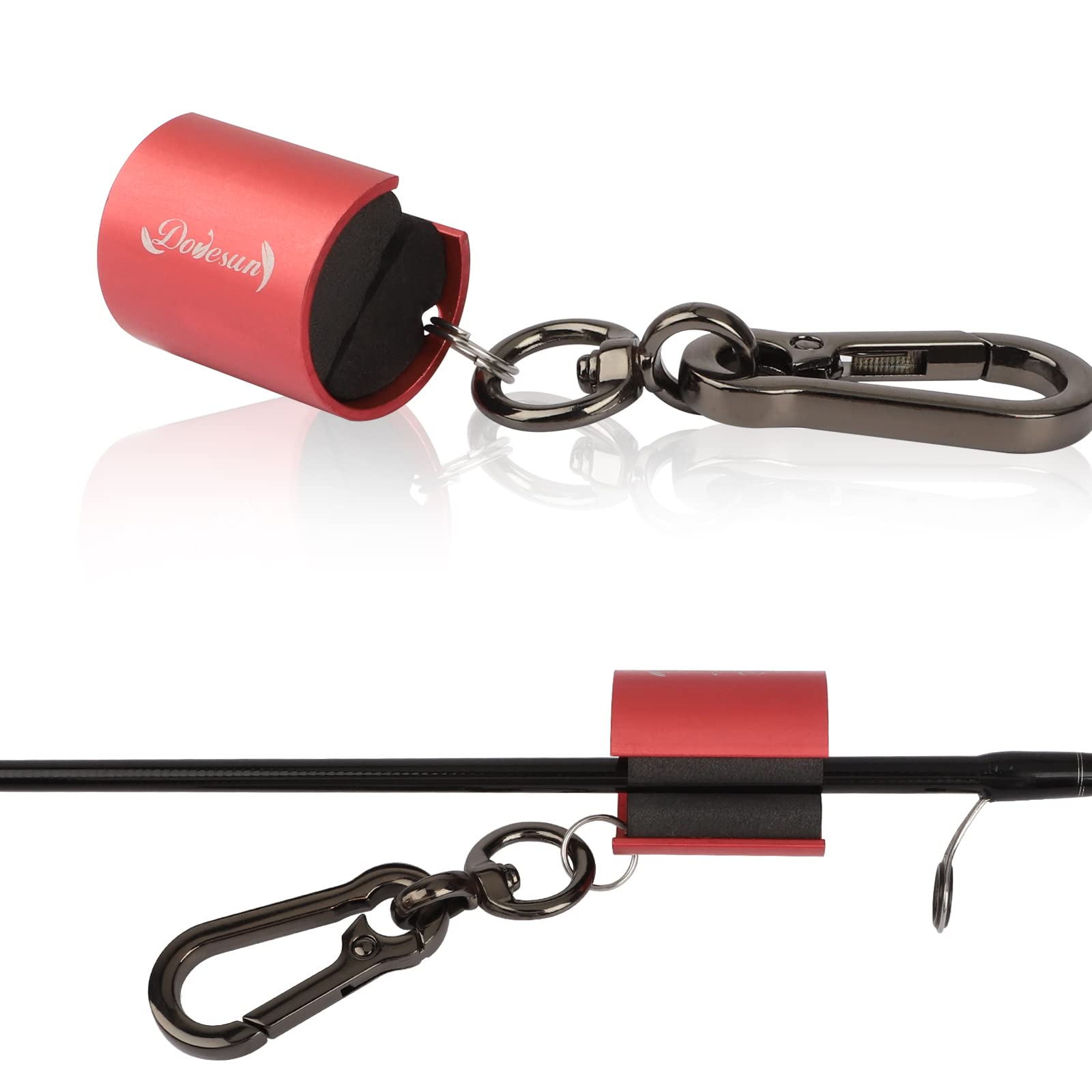 Dovesun Creek Rod Clips Wearable Fishing Rod holder Fishing Rod Clip Fly Fishing Accessories 1PC