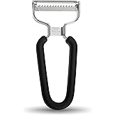 Lurch Germany Julienne Vegetable Y Peeler 5.1 x 2.3 Inches / 13 cm x 6 cm | Stainless Steel Cutter & Slicer for Carrot, Potat