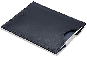 HISCOW Minimalist Passport Sleeve - Italian Calfskin (Black)