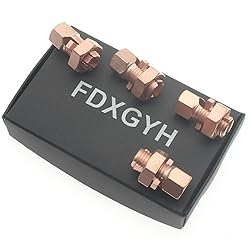 FDXGYH 4 Pack Grounding Split Bolt Connector Copper