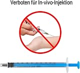 HXC 20 Pcs 1ml Syringes Colostrum Kit Plastic Caps Sterile for Labs Pets view 5