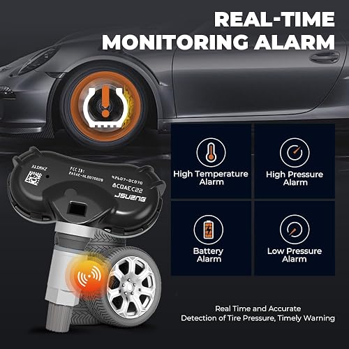 Produktbild von 4 Stück 315 MHz TPMS Reifendrucksensoren Für Toyota Sienna Tundra Sequoia 42607 0c070