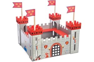 Le Toy Van Castle Playset, My First Castle - Red