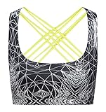 Queenie Ke Womens Yoga Sport Bra Light Support Strappy Free To Be Bra