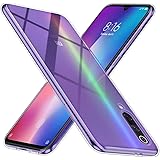 TesRank Case Compatible with Xiaomi Mi 9 SE, Slim Clear Soft TPU Gel Case Flexible Silicone Protective Cover Compatible with Xiaomi Mi 9 SE-Transparent/Clear