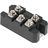 MDS100A 3 Phase AC DC Diode Bridge Rectifier 100A 1600V High Power Black