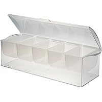 Jumbl Chilled Condiment Server with 5 Removable Containers.