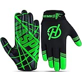 Haspro Gears Youth Unisex American Football Gloves M/o Silicone Palm, Breathable Material with Hook & Loop in Flexible Fit