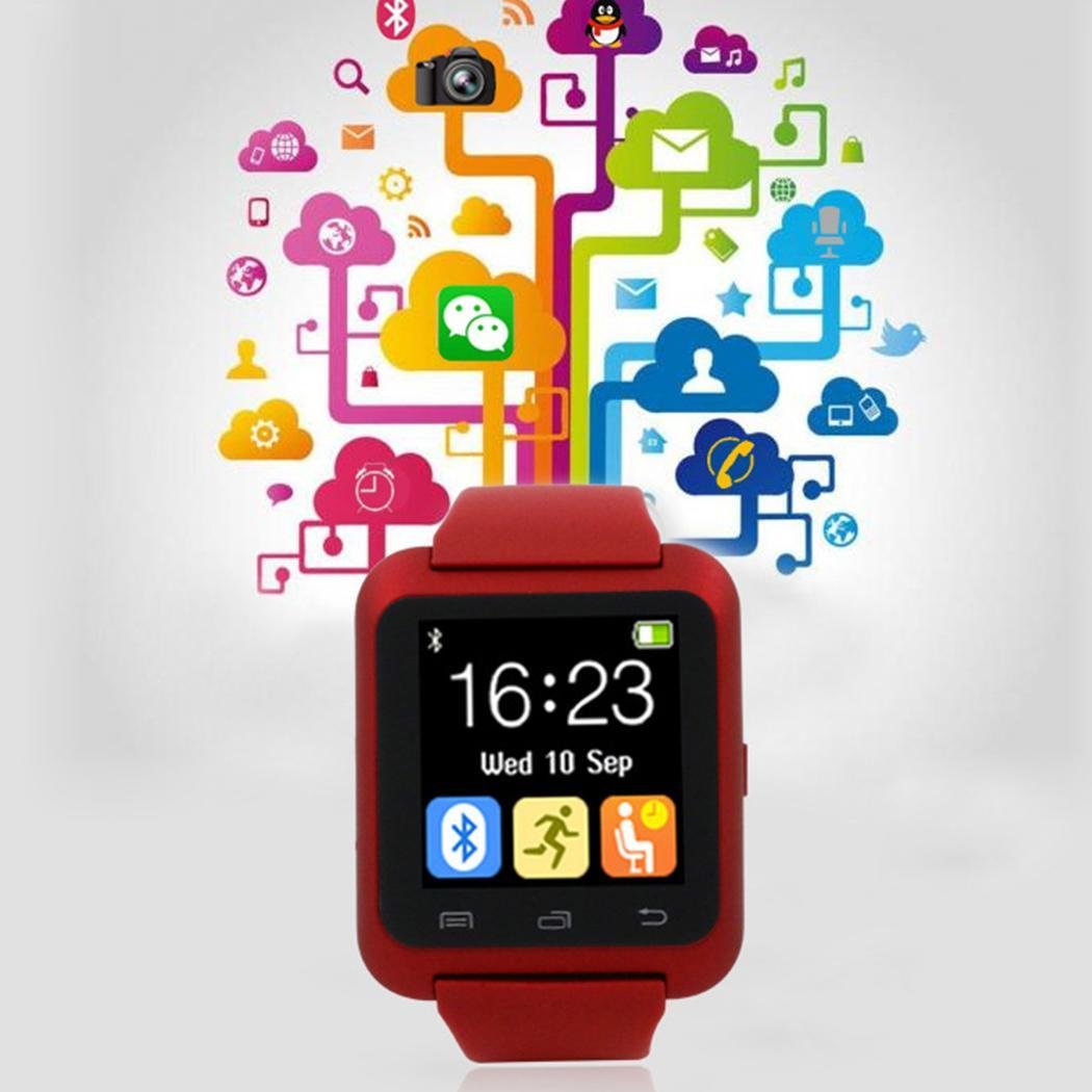 YENJOS Orologio astuto del pedometro del Telefono Cellulare \'Orologio di Bluetooth Bluetooth Unisex astu Parti di Ricambio