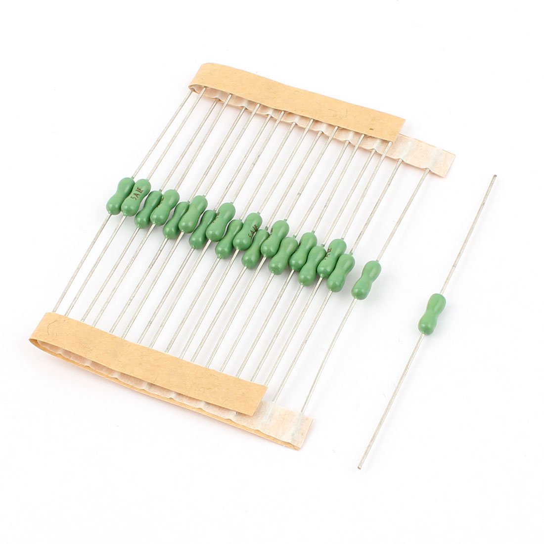 Sourcingmap 20 Pcs AC 125V-250V 5A Fast Acting Axial Leaded Fuses 3 x 62mm