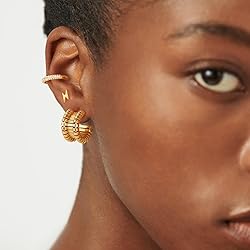 Dremmy Studios Gold Hoops Earrings 14K Gold Filled
