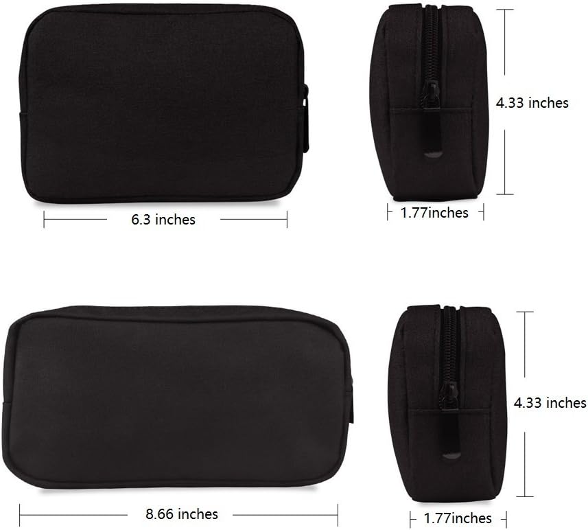 ERCENTURY Universal Electronics/Accessories Soft Carrying Case Bag, Durable & Light-Weight,Suitable for Out-Going, Business - Image 3