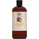 Soap Box Coconut Milk & Sandalwood Body Wash 16oz, pack of 1