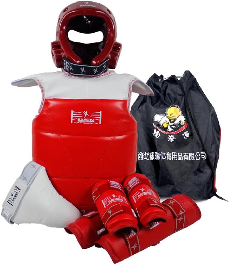 NJS Taekwondo 6pcs Protective Gear Set Adults Kids female 3