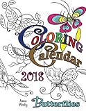 Coloring Calendar 2018 Butterflies