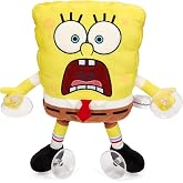 Kidrobot Spongebob Squarepants 8Inch Scared Spongebob Plush Window Clinger
