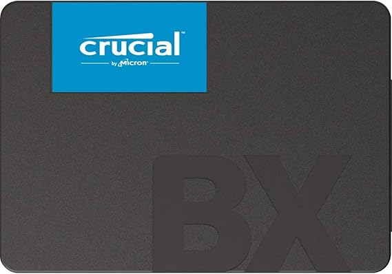 Crucial BX500 2 TB CT2000BX500SSD1 fino a 540 MB/s, SSD Interno, 3D NAND, SATA, 2.5 Pollici