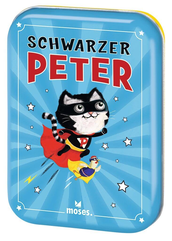 moses. Schwarzer Peter [Black Peter] Classic Card Game for Children 4 and Above [German Language]