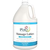 Pura 1st Arnica Therapy 1 Gallon Massage Lotion, Arnica Extract, Professional, Massage Therapy, Deep Tissue, Unscented, Hypoallergenic, Natural Ingredients, Skin Hydrating, Moisturizing, Recovery