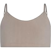 Bleuet Bleum Neutral Reversible Bra - Ultra Soft Cotton Fabric for Teens & Tweens