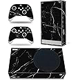 Skin Sticker for Xbox Series S, Full Protective Vinyl Decal Cover Wrap for Console and Wireless Controller (Black)