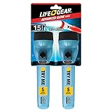 Life Gear 2PK Glow Mini Flashlight with Safety Glow