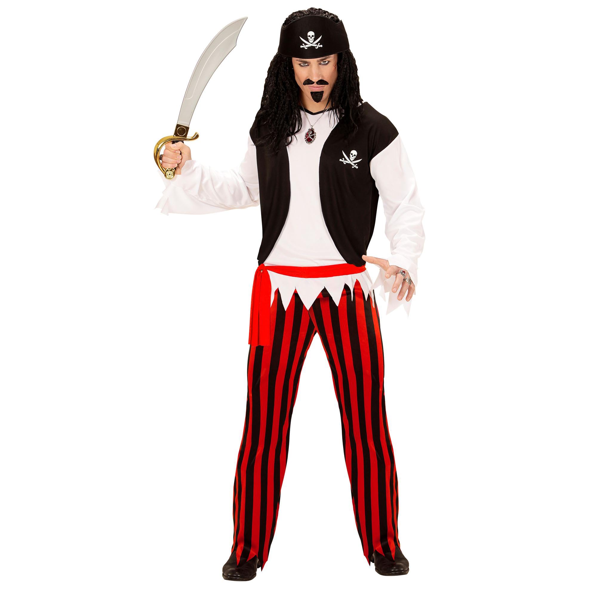 Widmann wdm07232 Pirate Costume ? Multicoloured, Medium